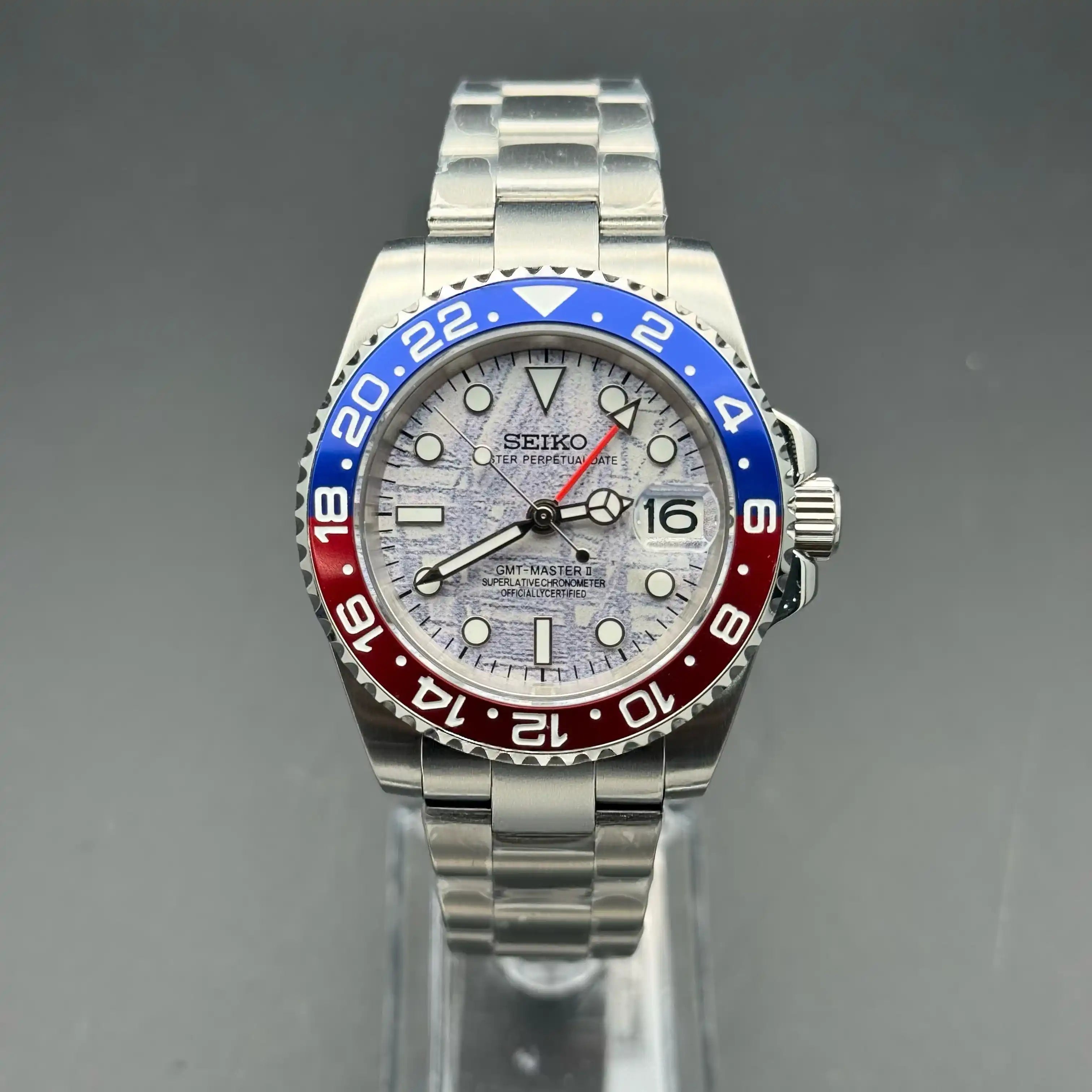 GMTMOD | Meteorite NH34 Custom Watch - 478.00 WATCHBRICK