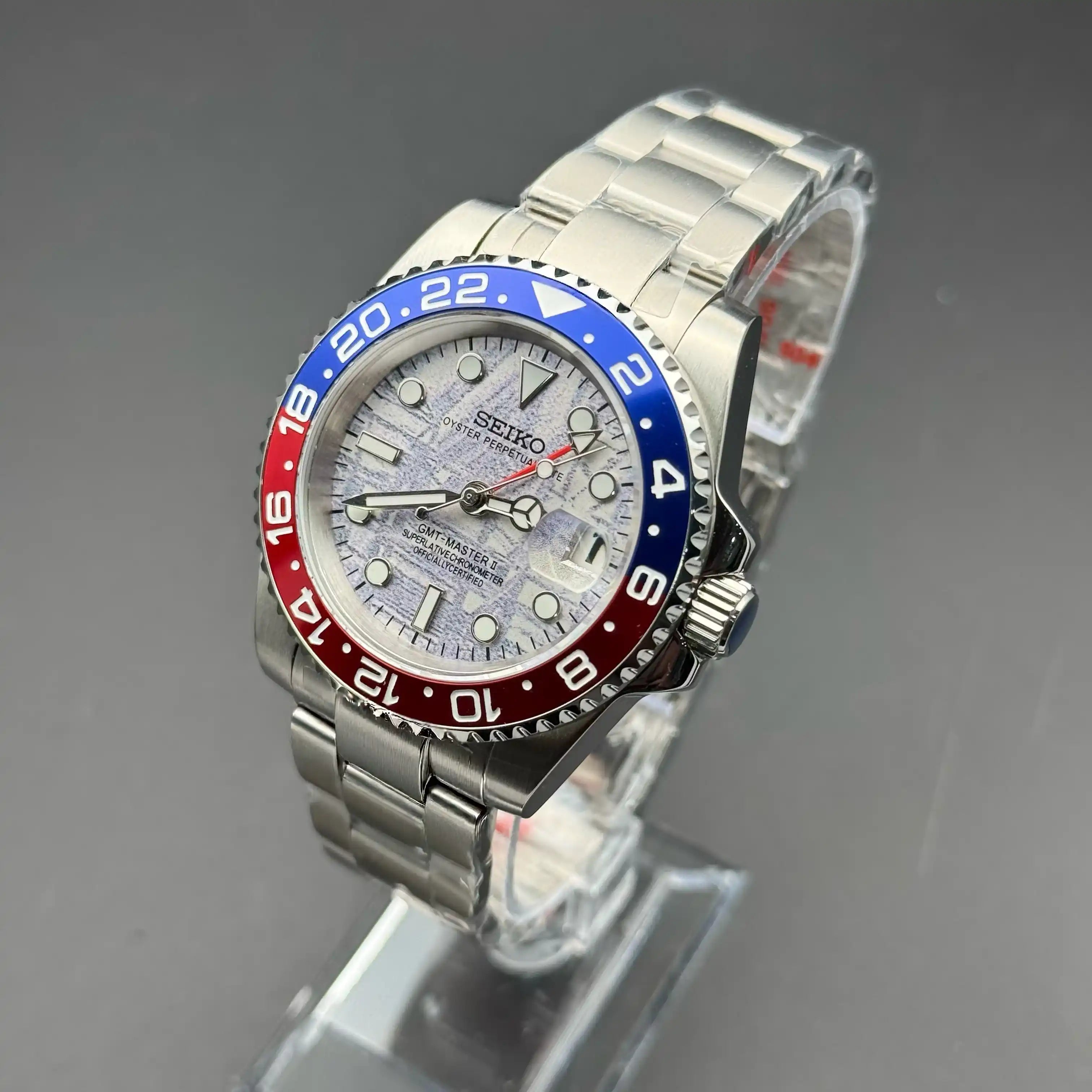 GMTMOD | Meteorite NH34 Custom Watch - 478.00 WATCHBRICK