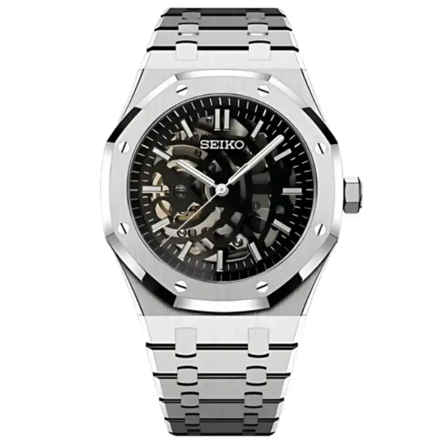OAKMOD | Skeleton Dial NH72 Seiko Mod - 438.00 WATCHBRICK