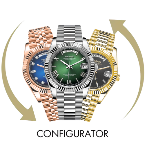 Day-Date Miyota 8285 Seiko Mod Configurator
