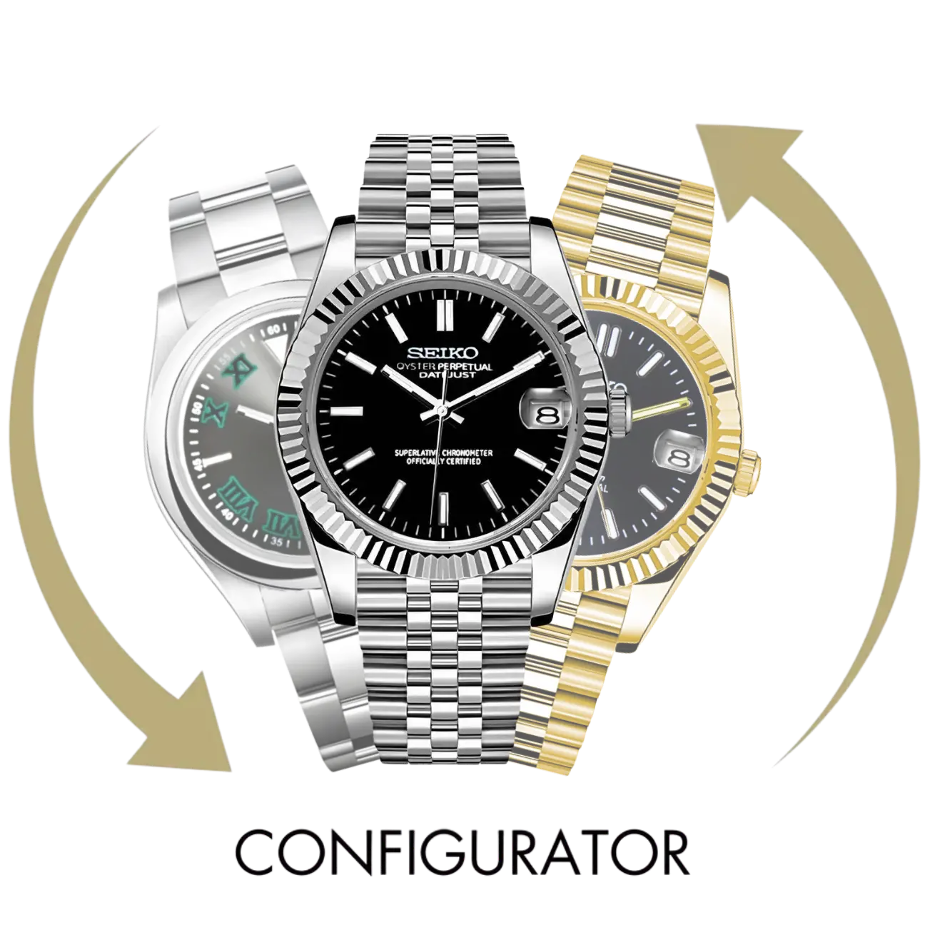 JUSTMOD NH35 Seiko Mod Configurator - 398.00 WATCHBRICK
