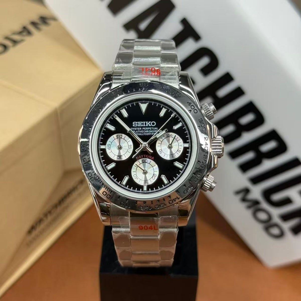 SEITONA | Vintage Panda VK63 Seiko Mod