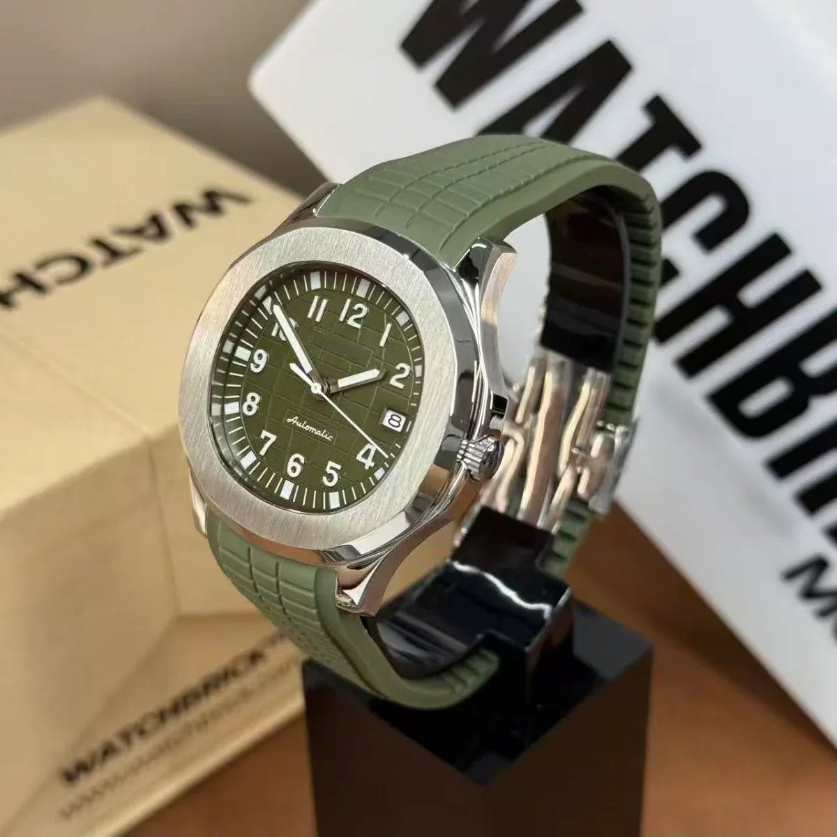 AQUAMOD | Jungle Green NH35 - WATCHBRICK