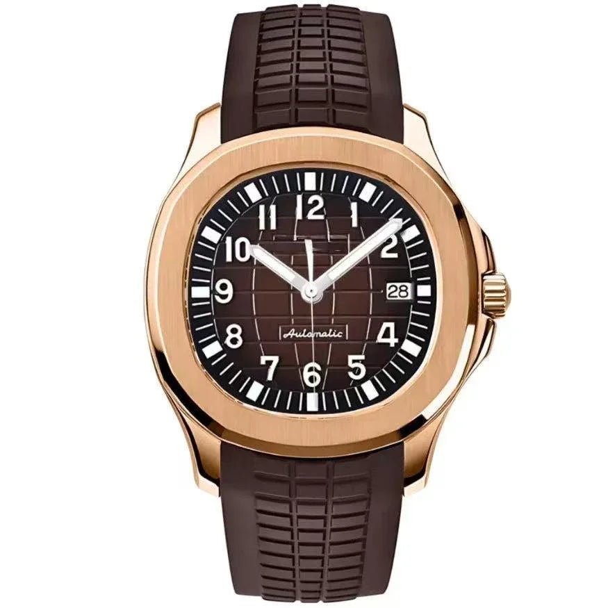 AQUAMOD | Rose Night NH35 Aquanaut - WATCHBRICK