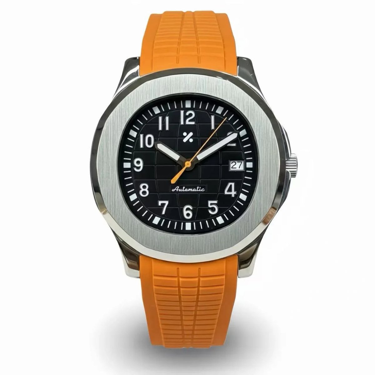 AQUAMOD | Volcano Orange NH35 Auto - WATCHBRICK