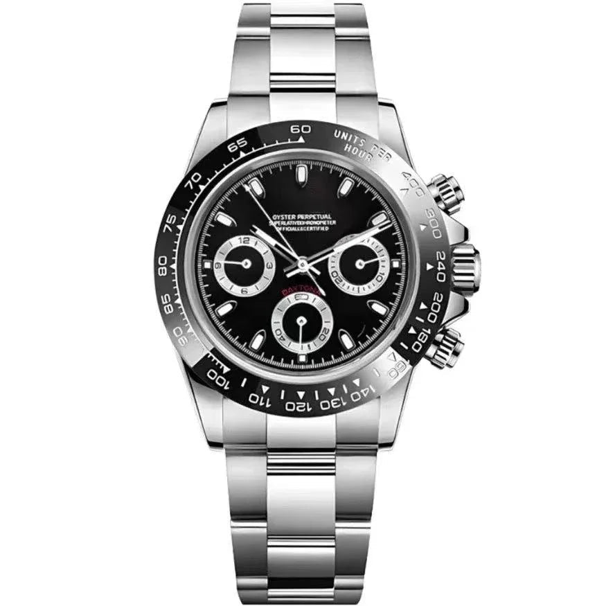SEITONA | Black Panda VK63 Chrono – WATCHBRICK