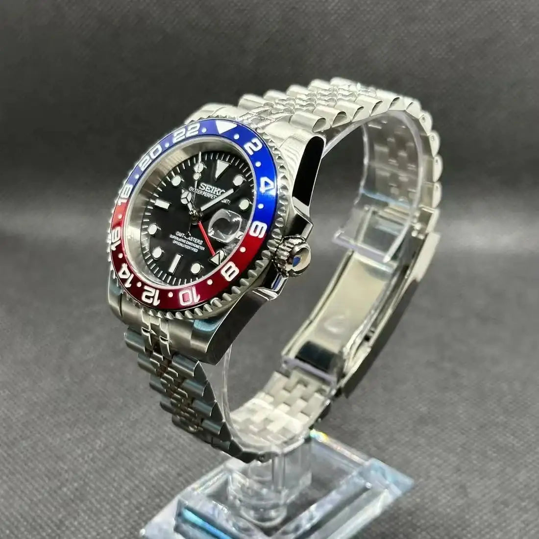 GMT MOD | Pepsi NH34 Dual - Time - WATCHBRICK