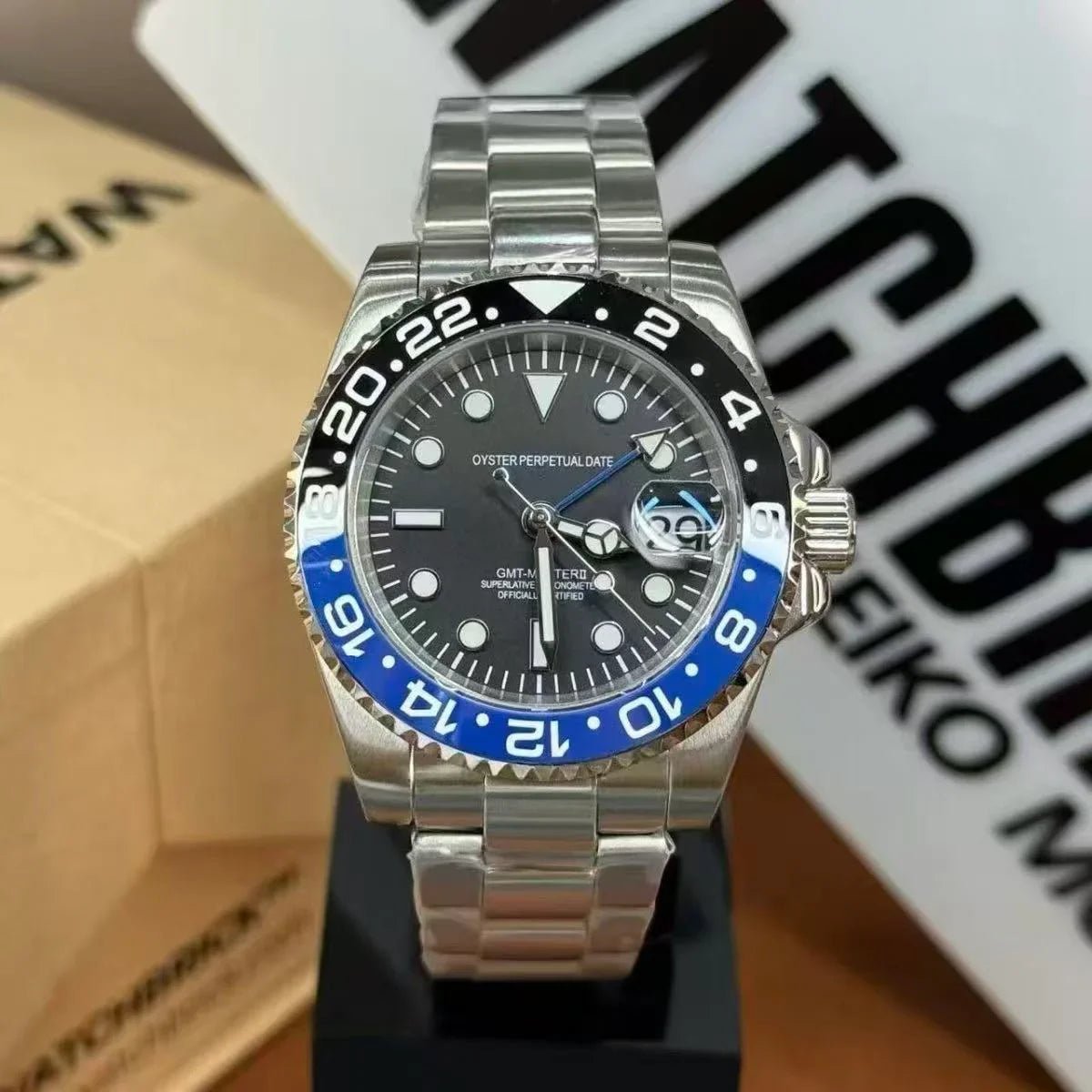 GMTMOD | Batman NH34 GMT - WATCHBRICK