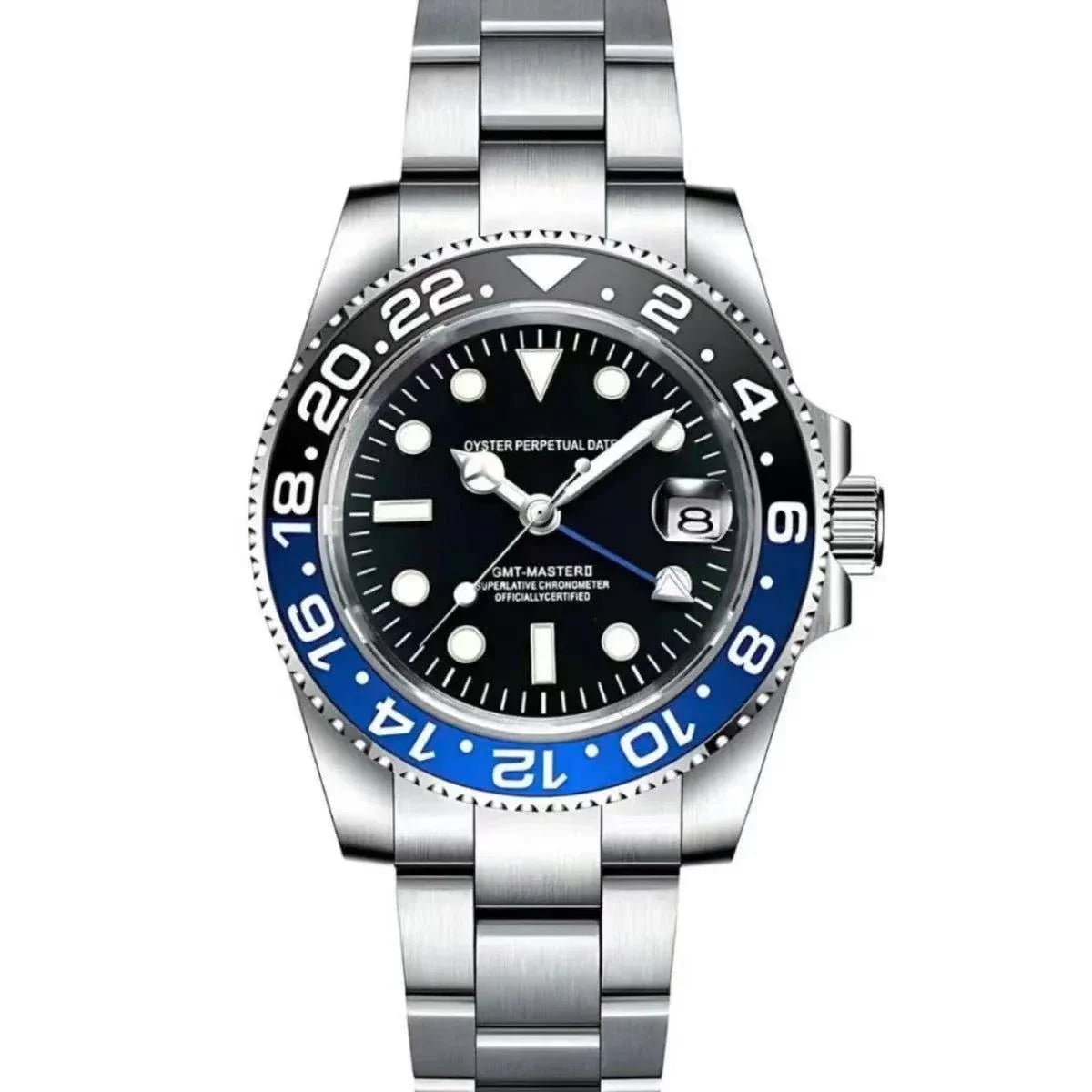 GMTMOD | Batman NH34 Custom Watch Custom Seiko Mod Watches