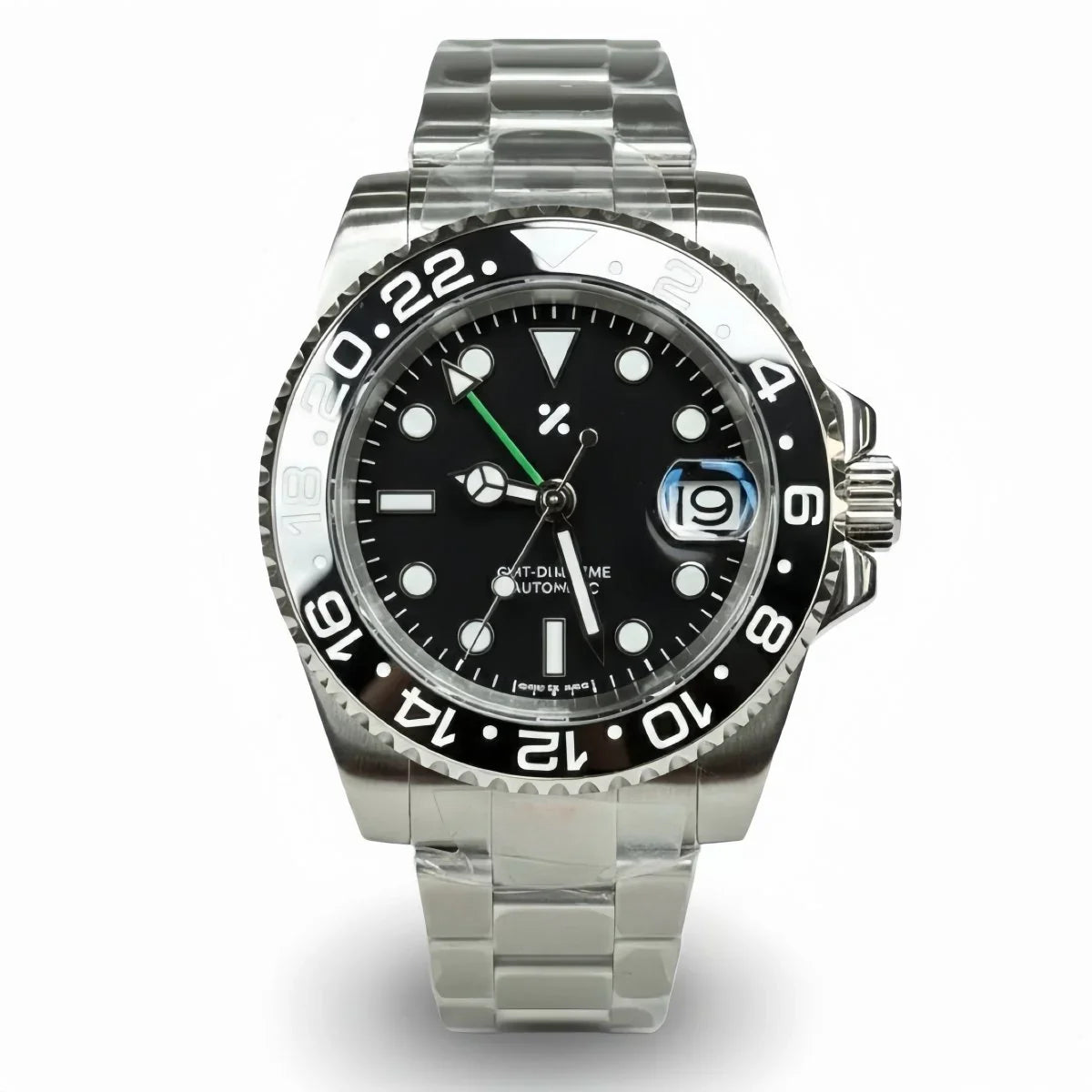 GMTMOD | Black Bezel NH34 - WB MOD WATCHES