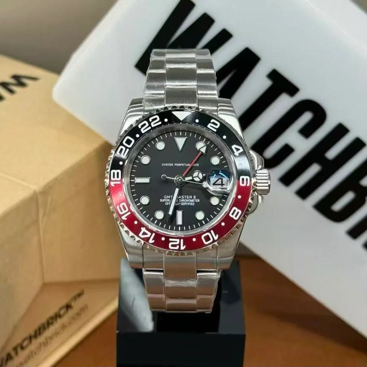 GMTMOD | Coke NH34 Dual - Time - WATCHBRICK