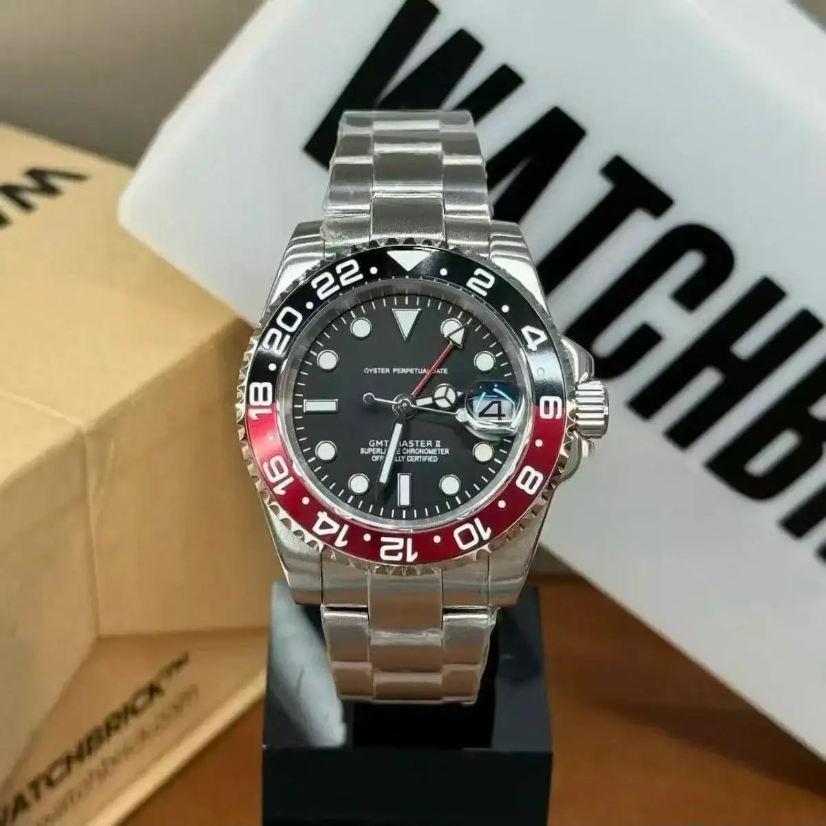 GMT MOD | Coke NH34 Dual-Time - 438.00 WATCHBRICK