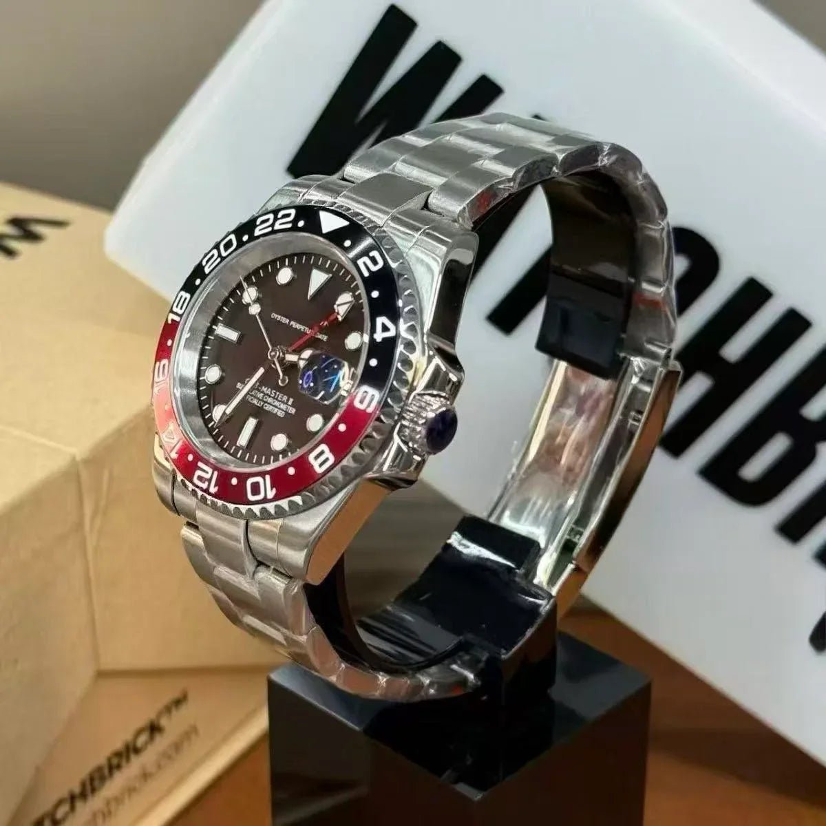 GMTMOD | Coke NH34 Dual - Time - WATCHBRICK