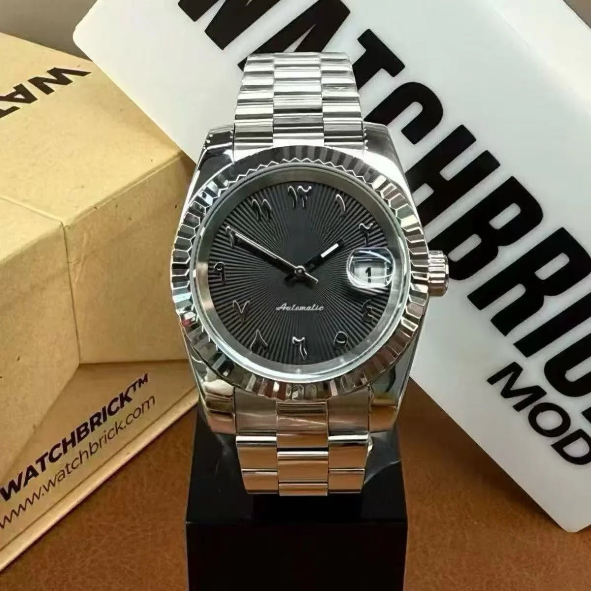 JUSTMOD | Arabic Numeral 36/39mm - WATCHBRICK