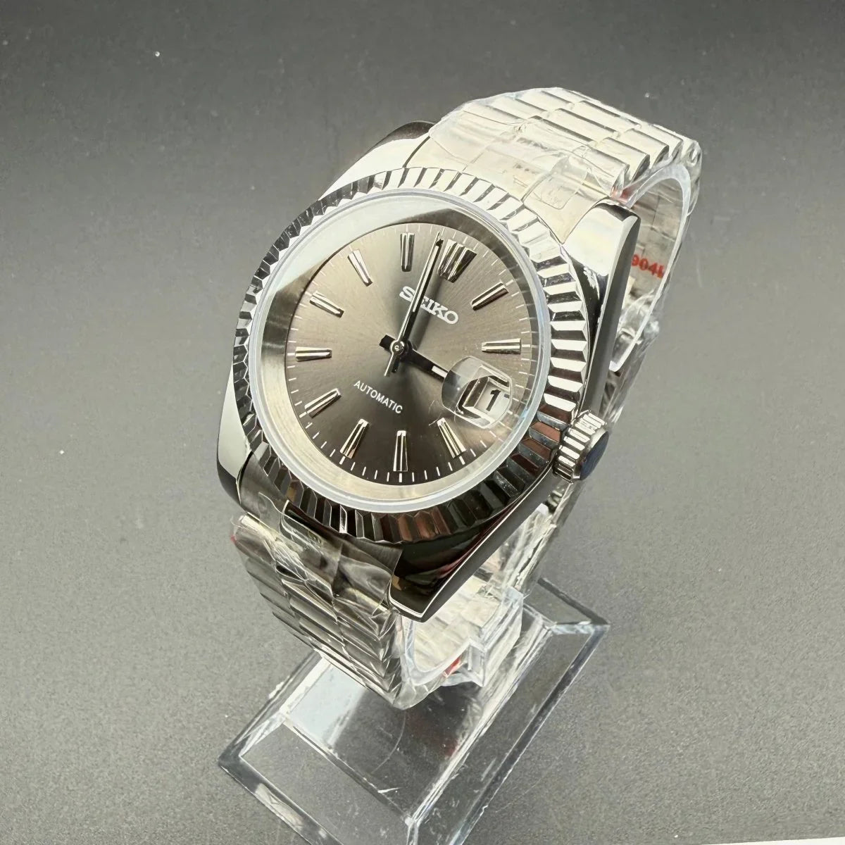 JUSTMOD | Slate Sunburst NH35 Seiko Mod - WATCHBRICK