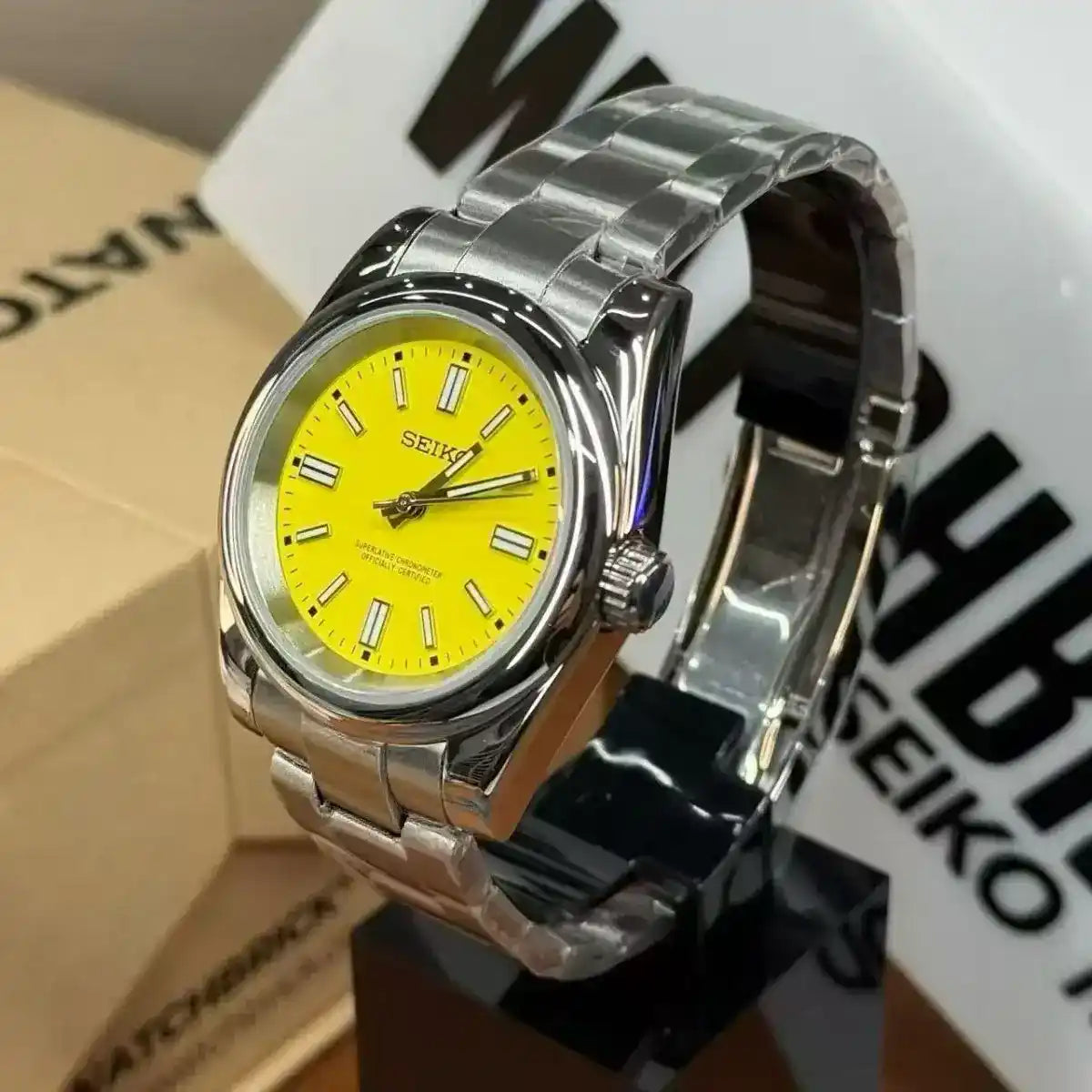 DATEJUST MOD | Sunny Yellow Dial 36mm/39mm - 398.00 WATCHBRICK