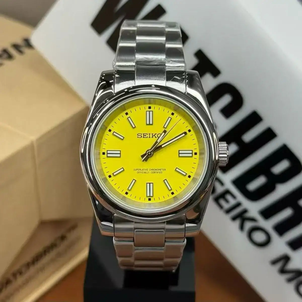 DATEJUST MOD | Sunny Yellow Dial 36mm/39mm - 398.00 WATCHBRICK