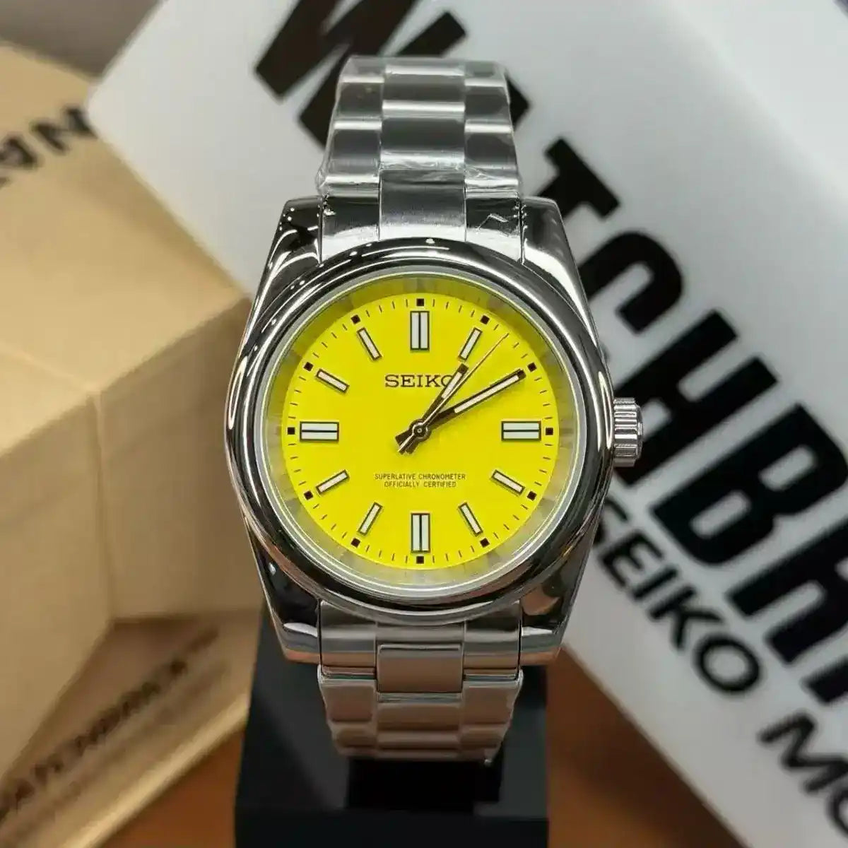 DATEJUST MOD | Sunny Yellow Dial 36mm/39mm - 398.00 WATCHBRICK