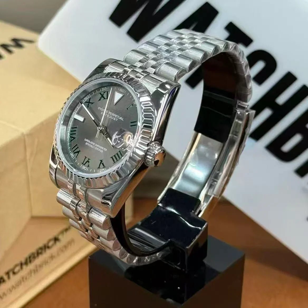 JUSTMOD | Wimbledon Roman 36/39mm - WATCHBRICK