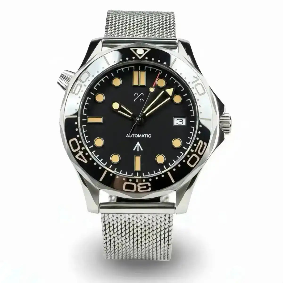 MASTERMOD | 007 Bond Matte Black NH35 - 428.00 WATCHBRICK