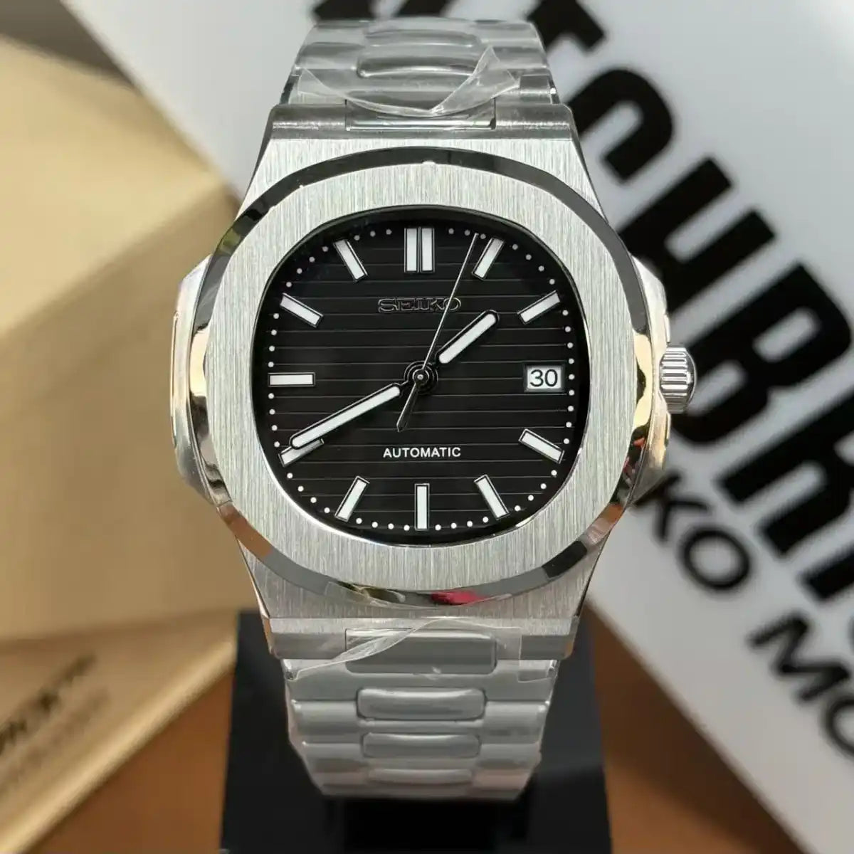 NAUTIKO | Black Dial NH35 Automatic - WB MOD WATCHES