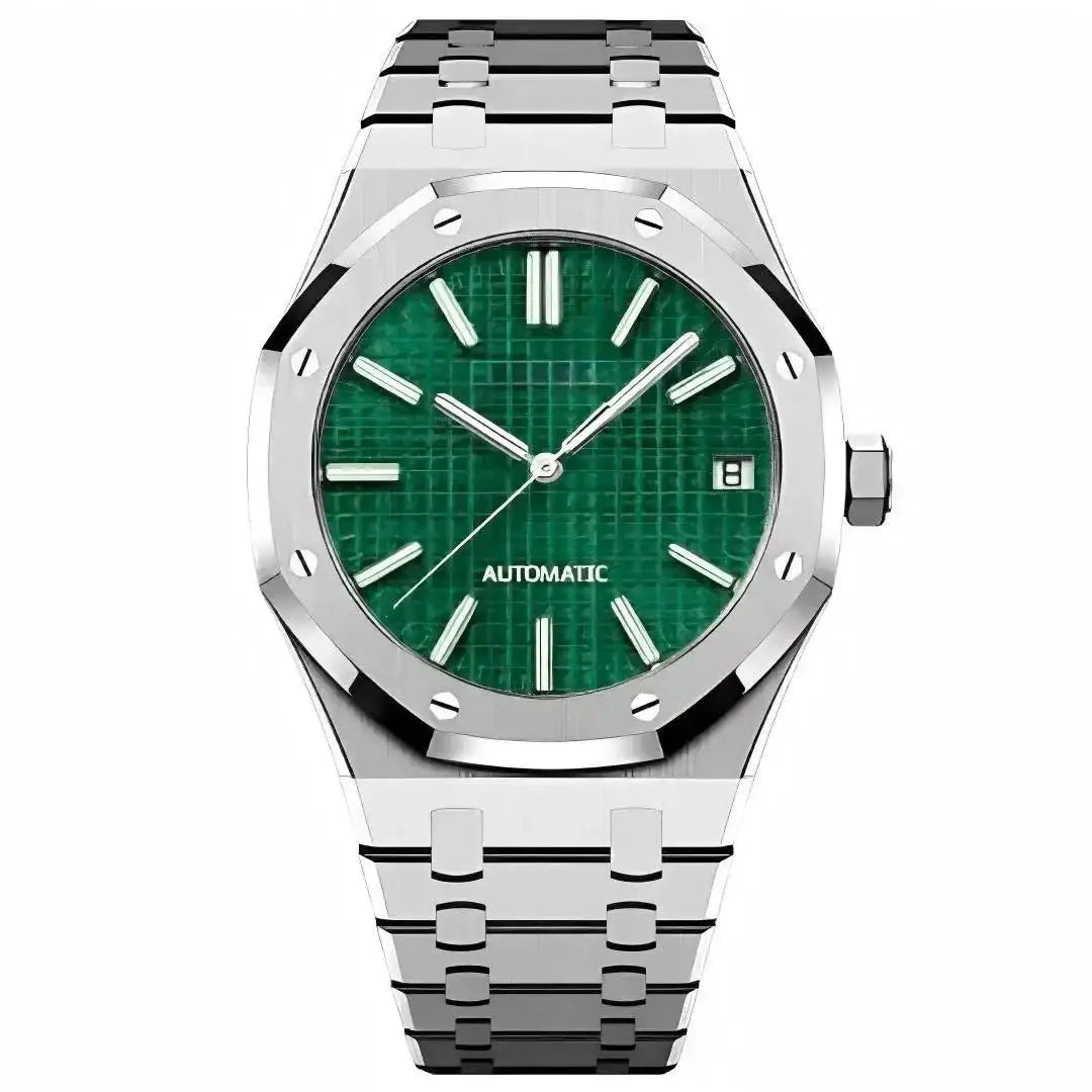 OAKMOD | Forest Brushed Green NH35 - 398.00 WATCHBRICK