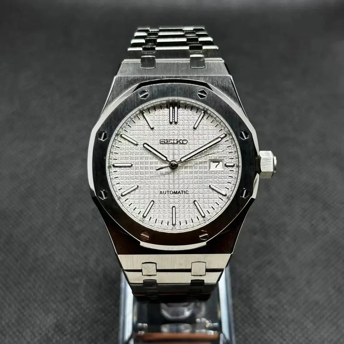 OAKMOD | Glacier Icy NH35 - WATCHBRICK