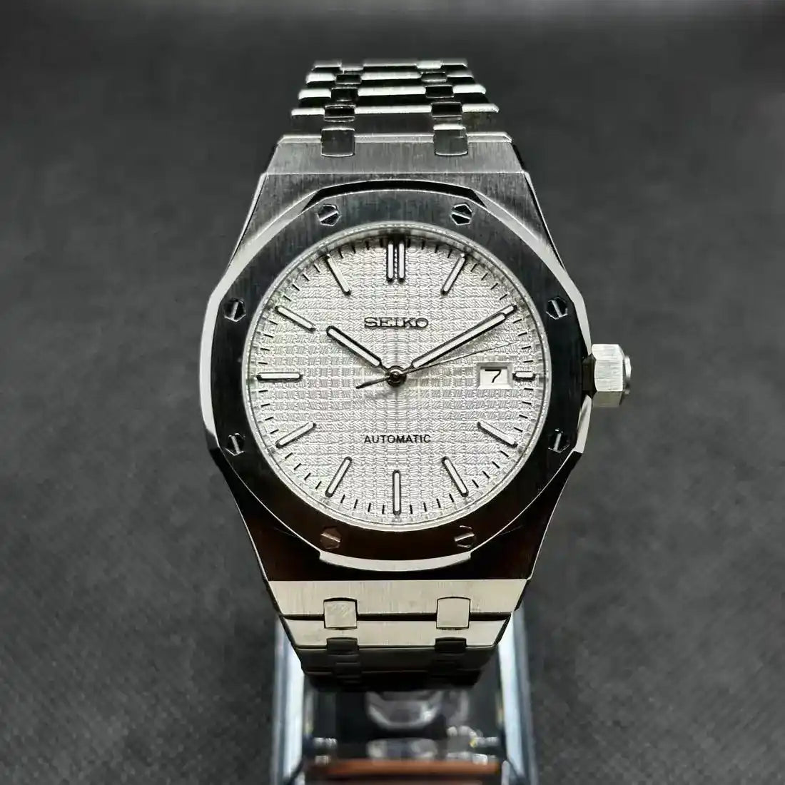 OAKMOD | Glacier Icy NH35 - WATCHBRICK
