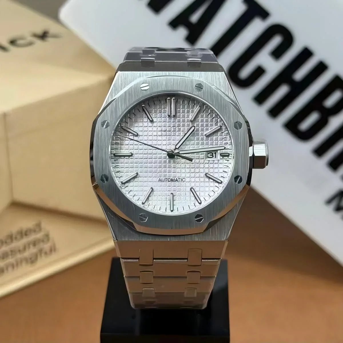 OAKMOD | Glacier Icy NH35 - WATCHBRICK