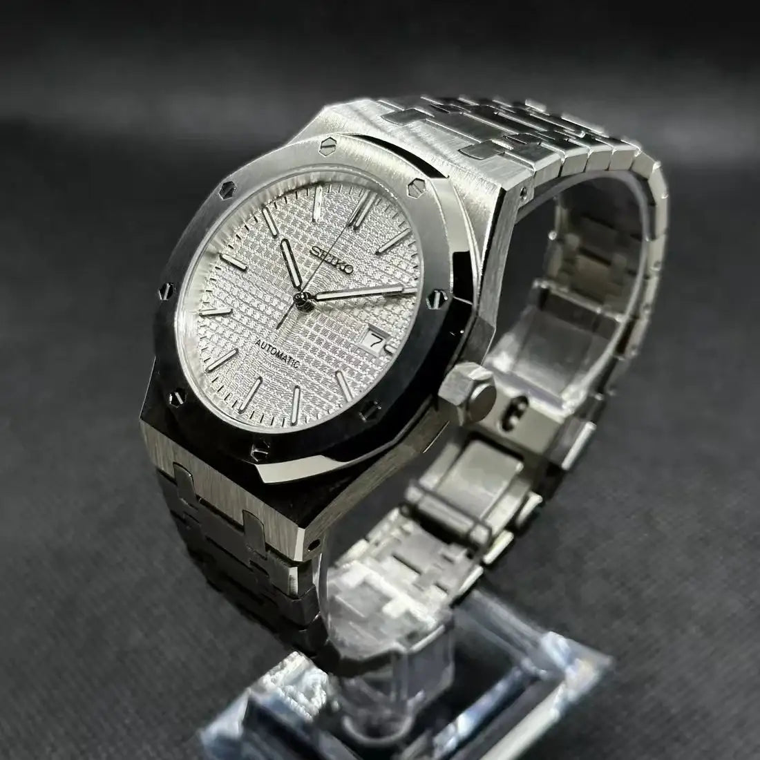 OAKMOD | Glacier Icy NH35 - WATCHBRICK