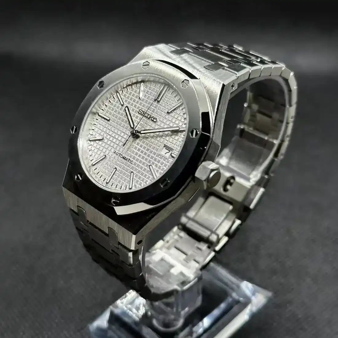 OAKMOD | Glacier Icy NH35 - WATCHBRICK