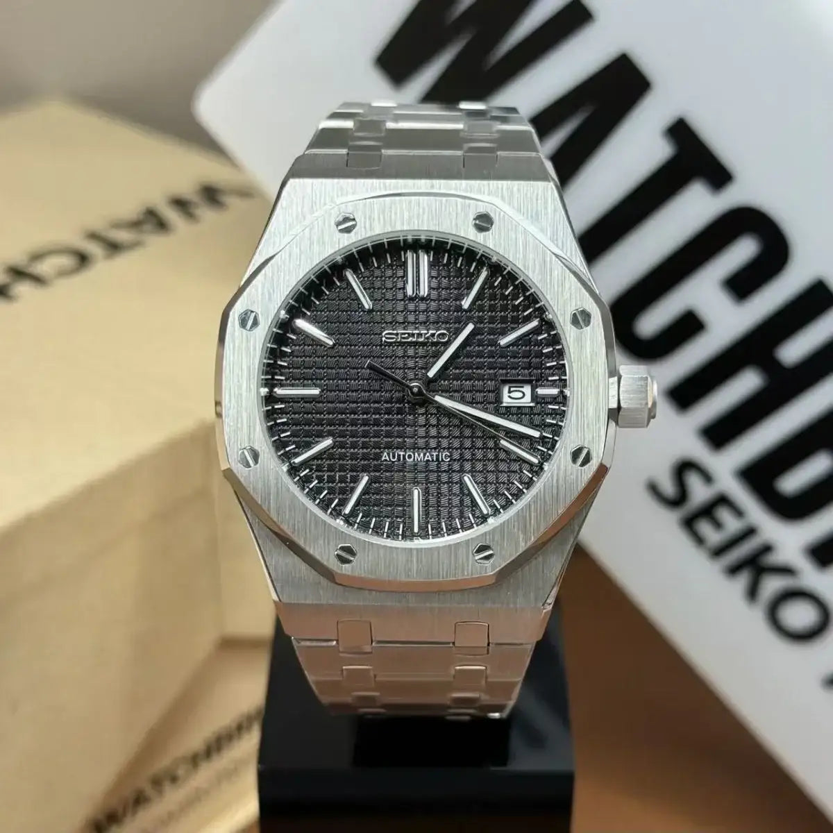 OAKMOD | Monochrome NH35 - 398.00 WATCHBRICK