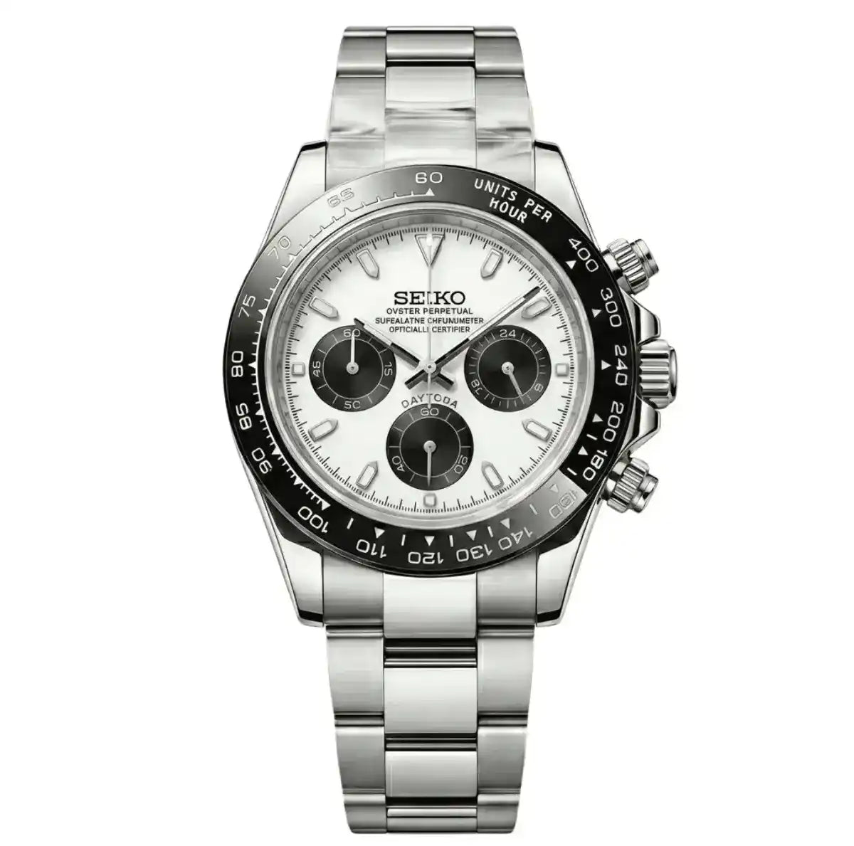SEITONA | Paul Newman Panda VK63 Custom Watch Custom Seiko Mod