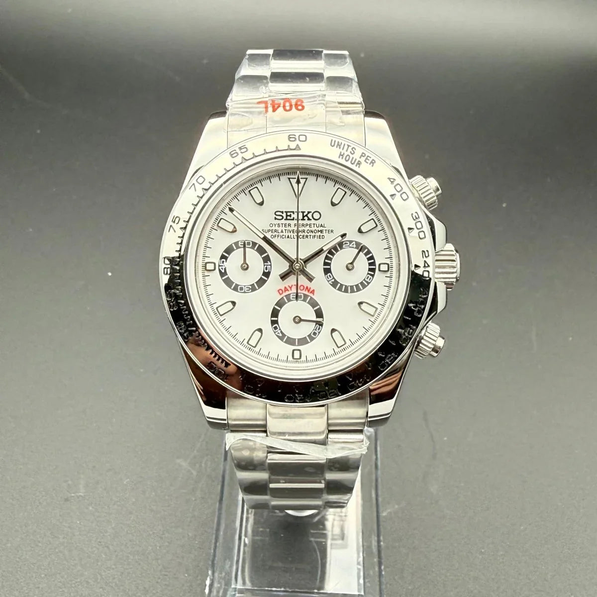 SEITONA | Silver Panda VK63 Seiko Mod - WATCHBRICK