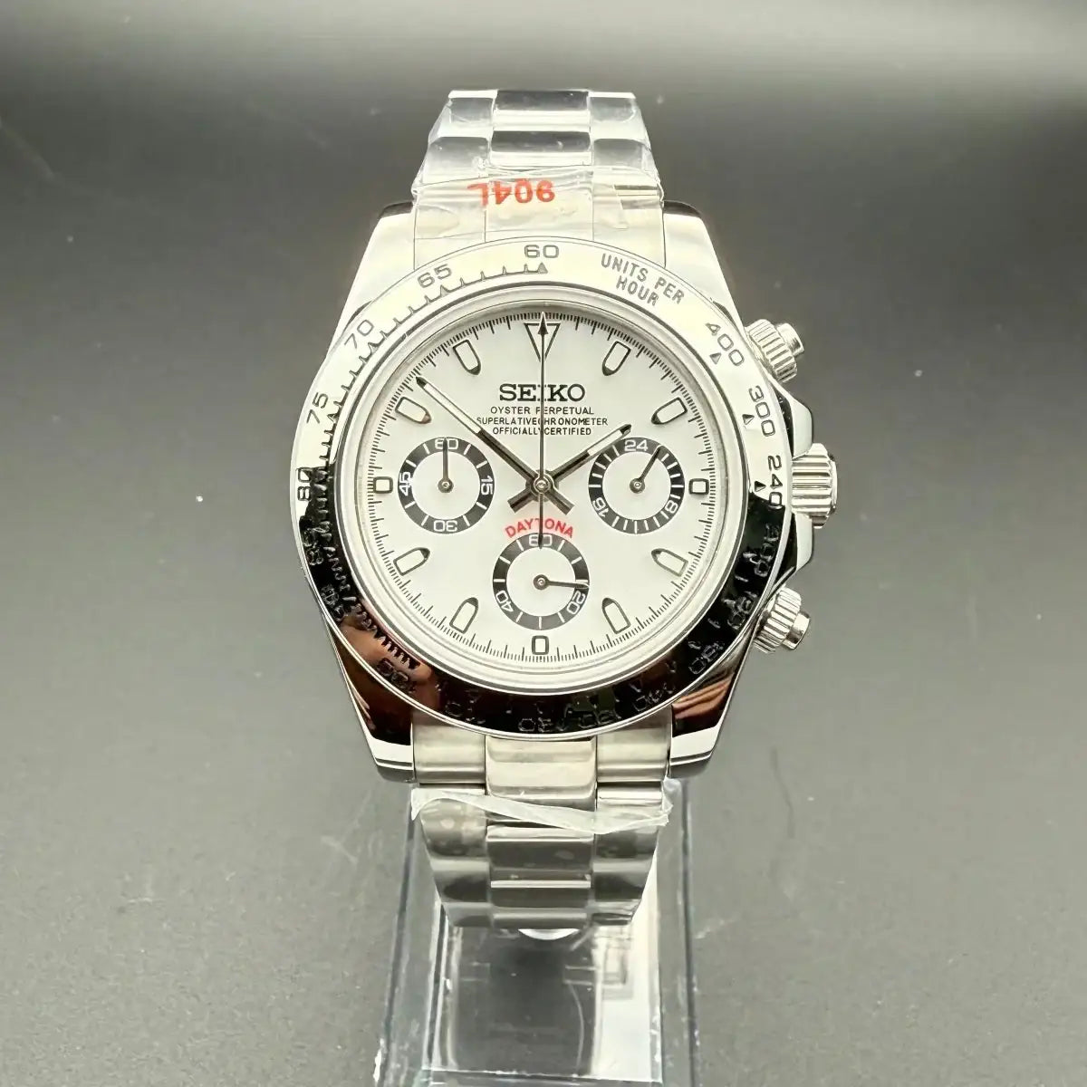 SEITONA | Silver Panda VK63 Seiko Mod - WATCHBRICK