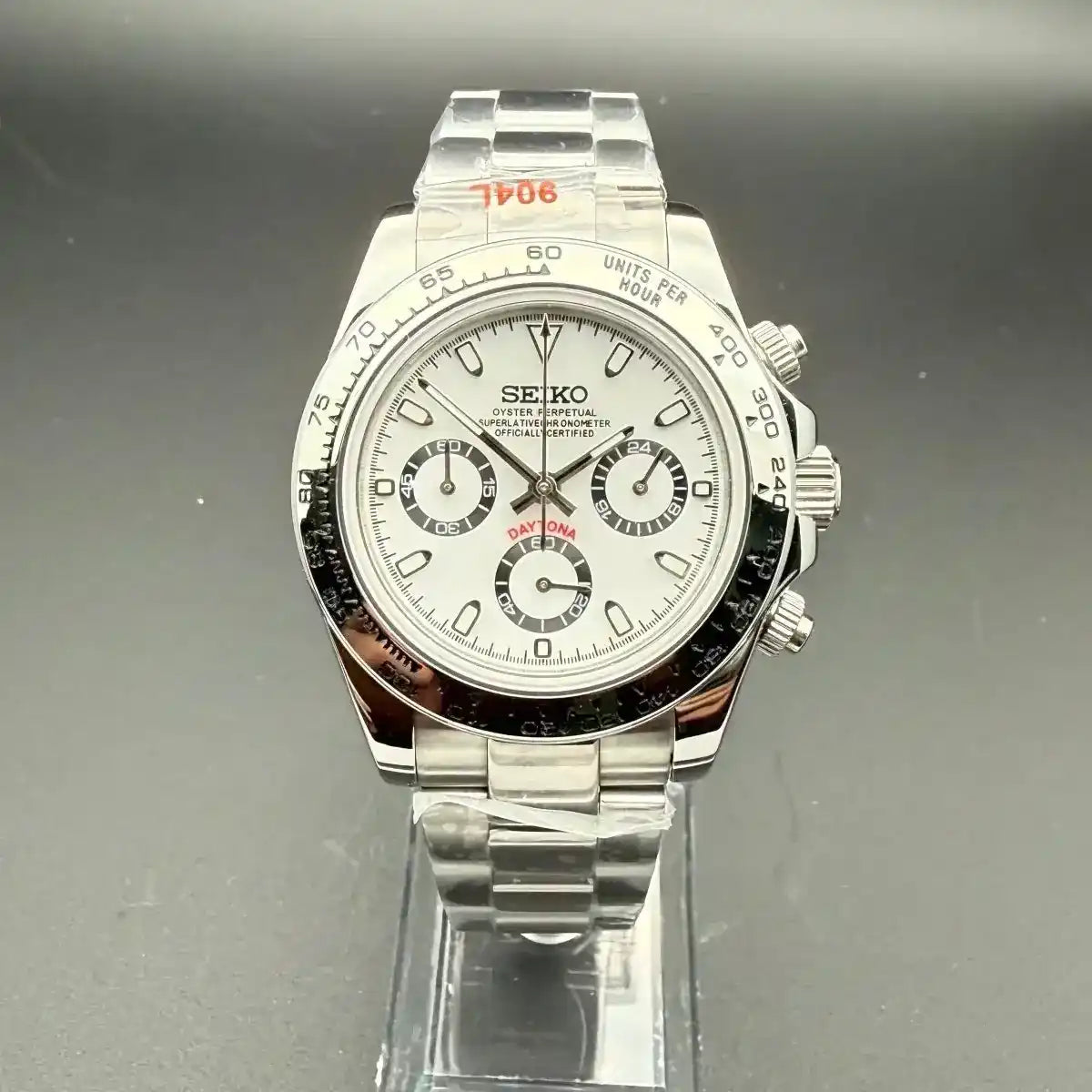 SEITONA | Silver Panda VK63 Seiko Mod - WATCHBRICK