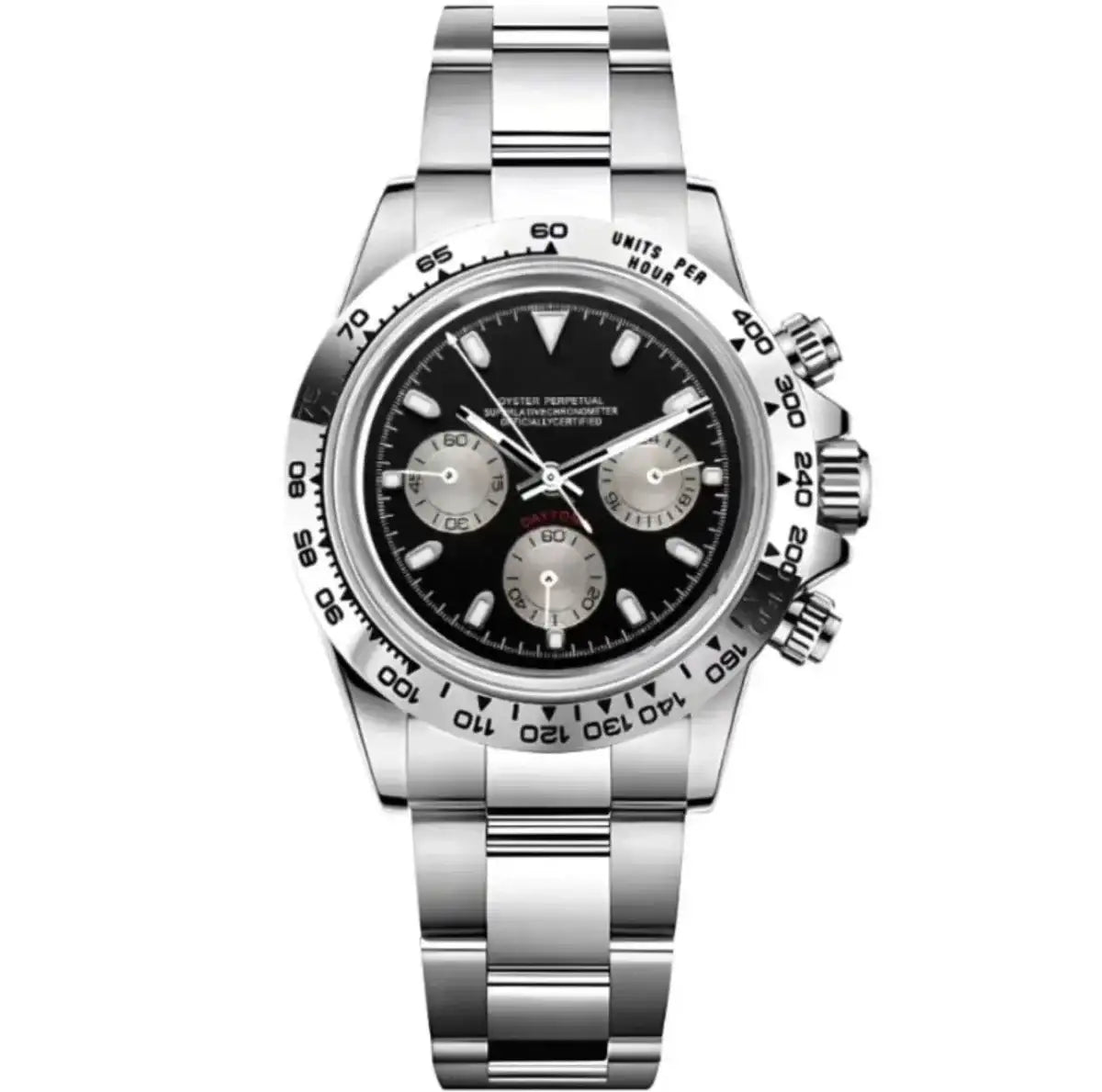 SEITONA | Vintage Panda VK63 Custom Watch - 398.00 WATCHBRICK