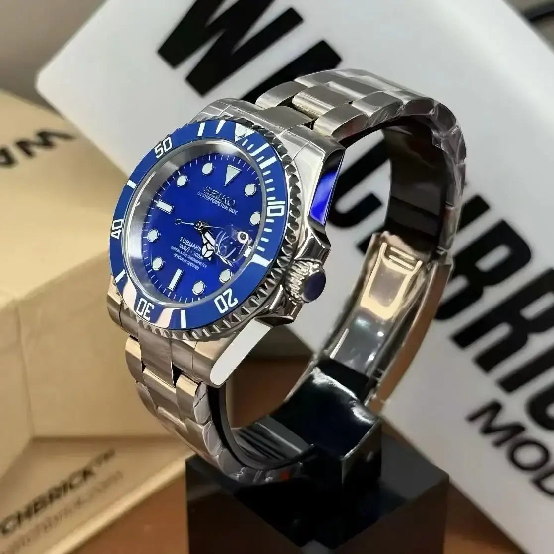 SUBMOD | Blue NH35 Automatic - 398.00 WATCHBRICK