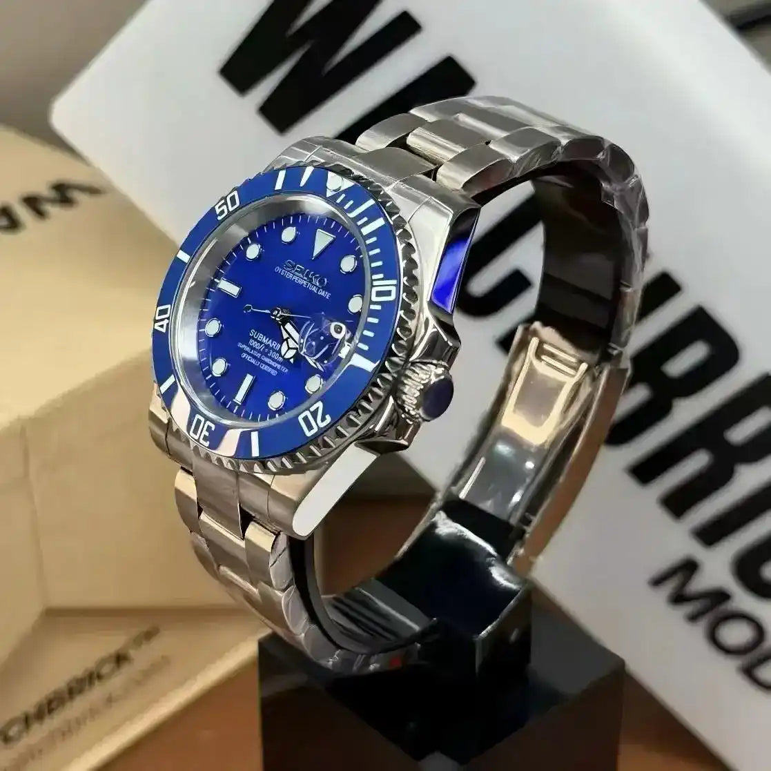 SUBMOD | Blue NH35 Automatic - 398.00 WATCHBRICK
