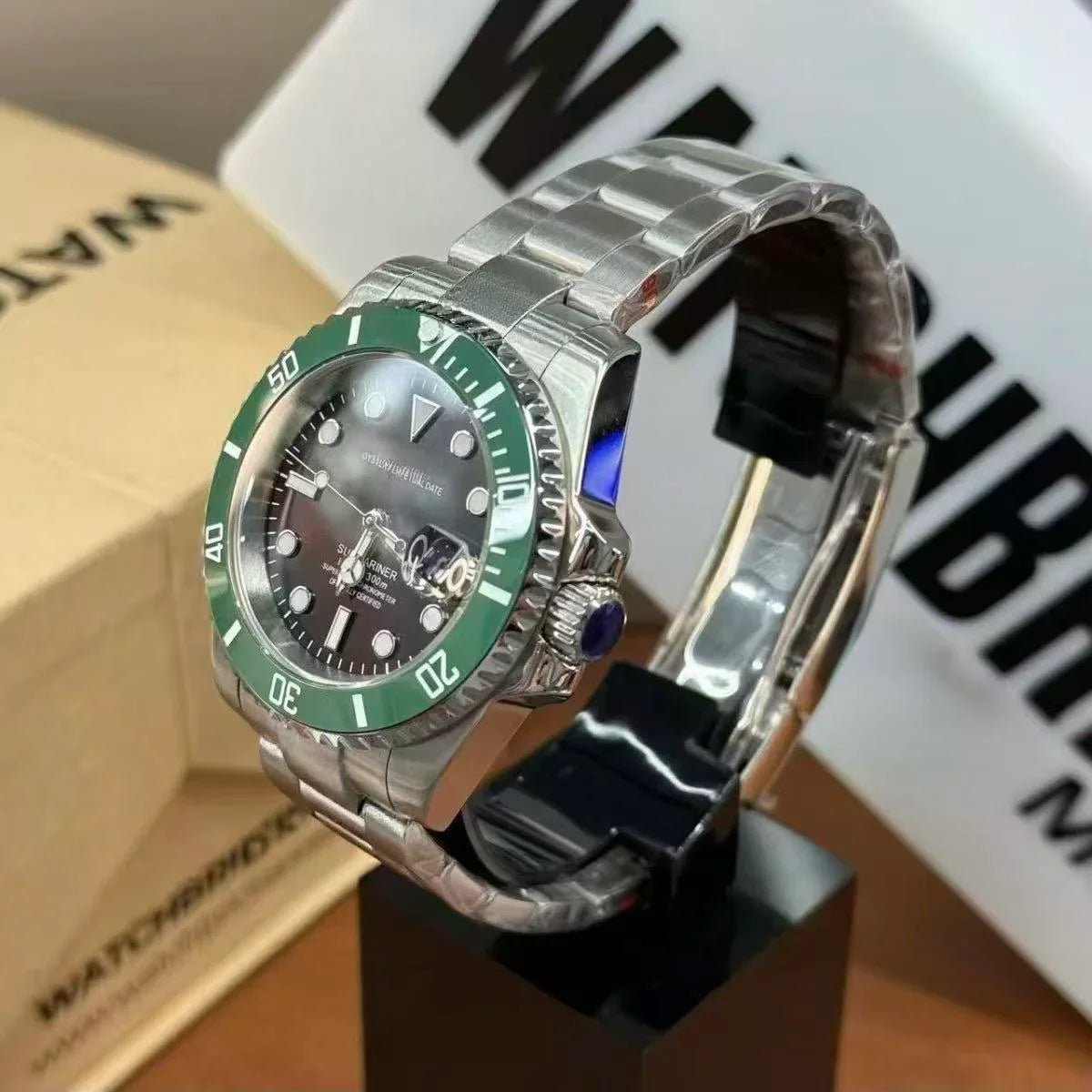 SUBMOD | Kermit Green NH35 Automatic - WATCHBRICK