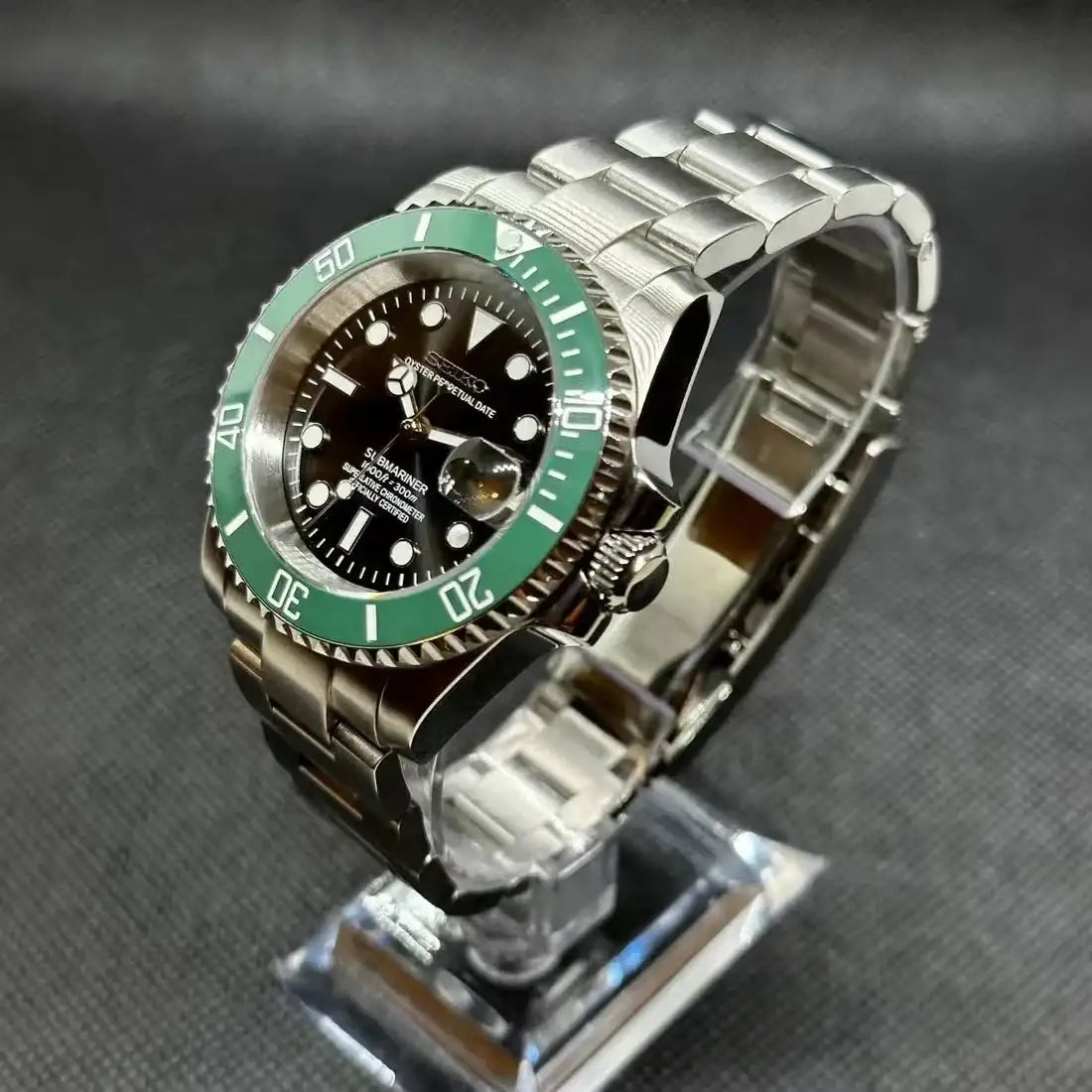 SUBMOD | Kermit Green NH35 Automatic - WATCHBRICK