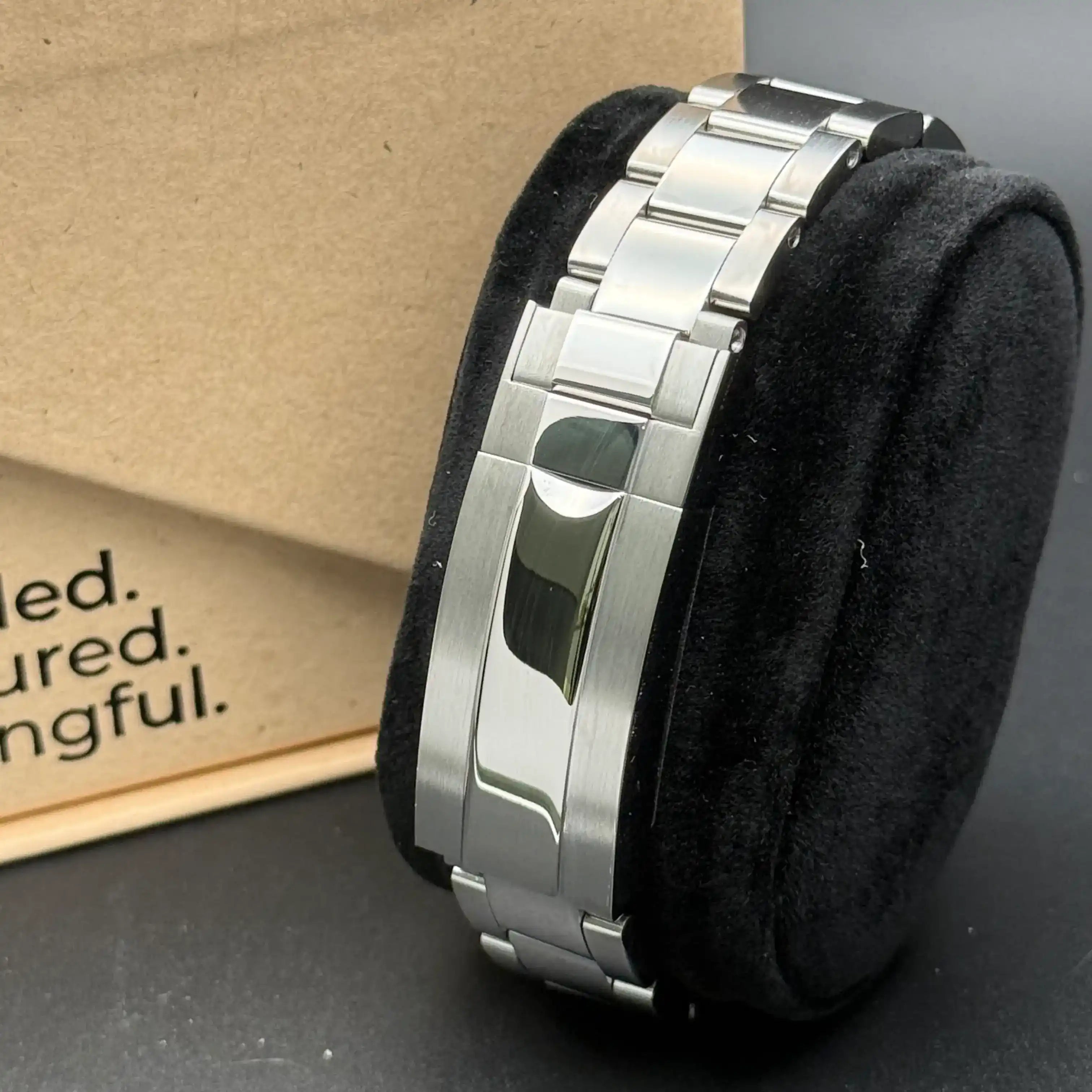 SEITONA | Black Panda VK63 Custom Watch Custom Seiko Mod Watches