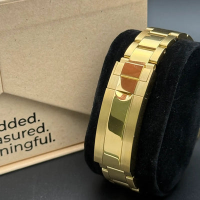 SEITONA | Gold Blue VK63 Custom Watch - 418.00 WATCHBRICK