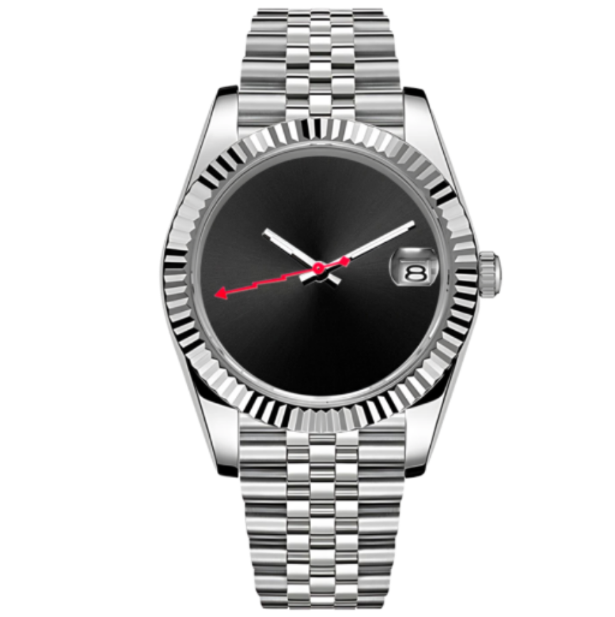 JUSTMOD | Red Lightning No-Index Dial NH35 Seiko Mod