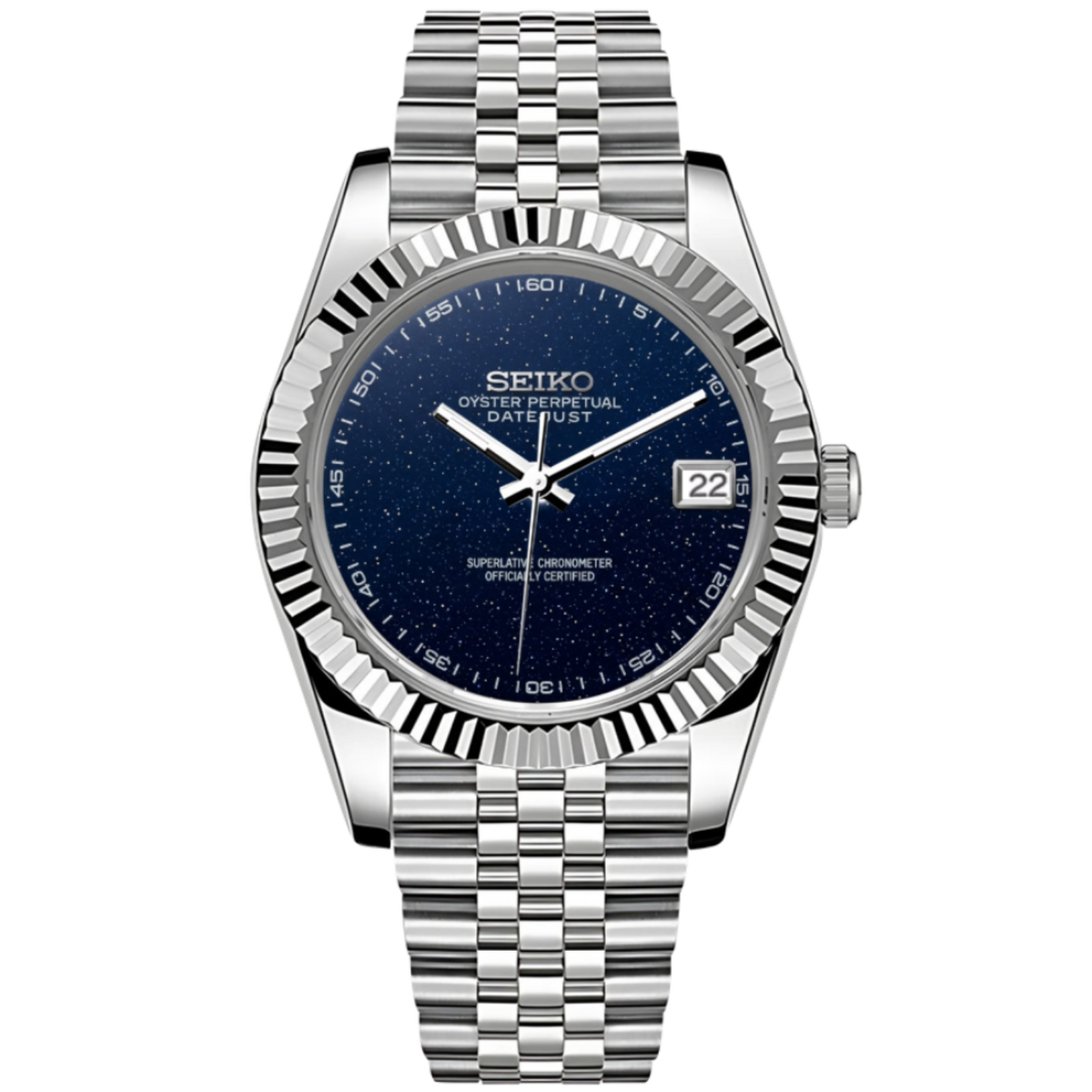 JUSTMOD | Midnight Stardust NH35 Seiko Mod