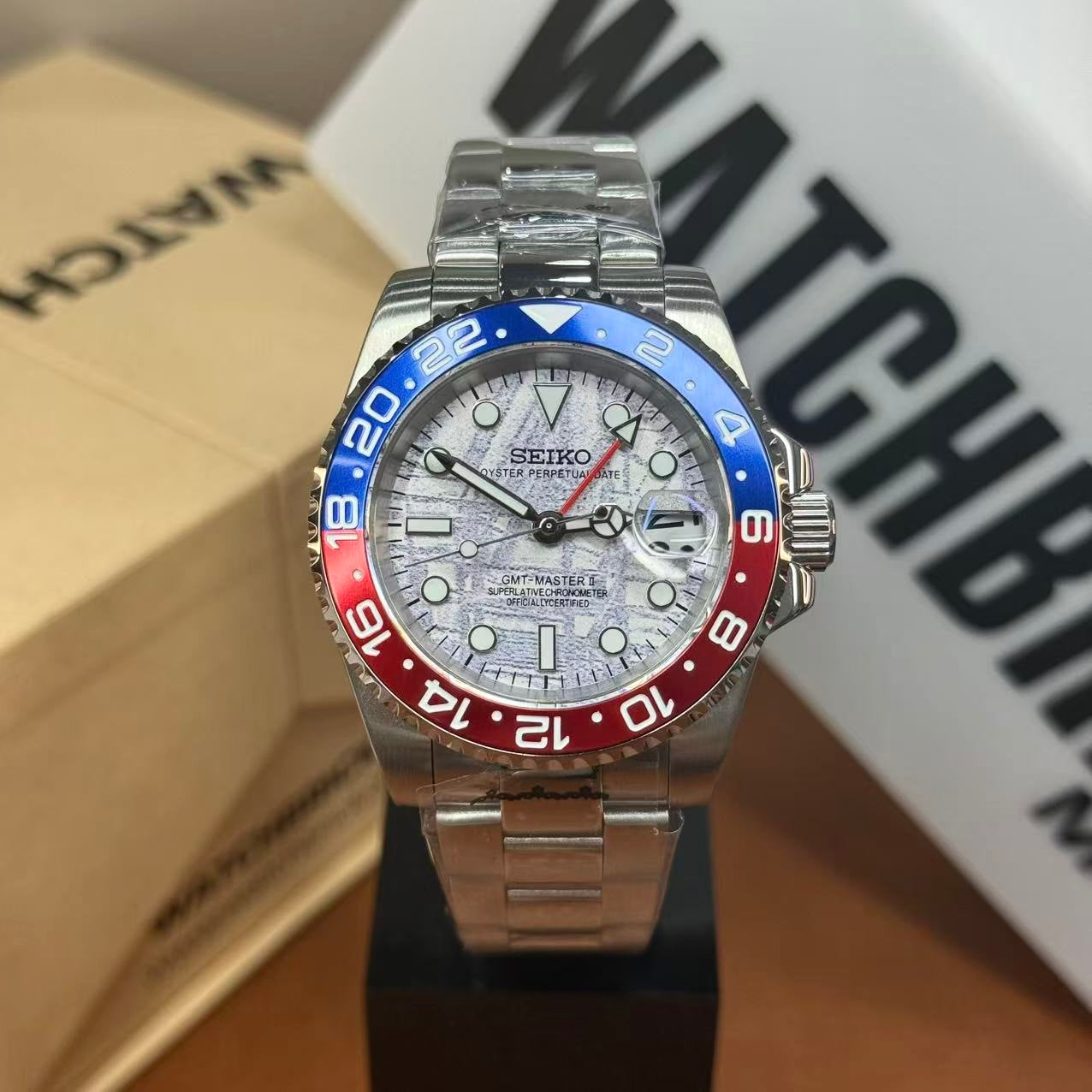 GMTMOD | Meteorite NH34 Custom Watch