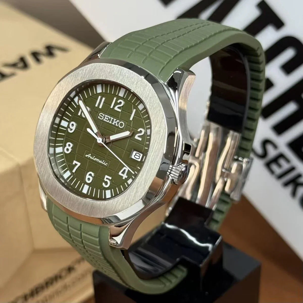 AUQAMOD | Jungle Green NH35 - WB MOD WATCHES