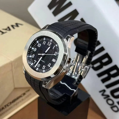 AQUAMOD | Shadow Black NH35 - WATCHBRICK