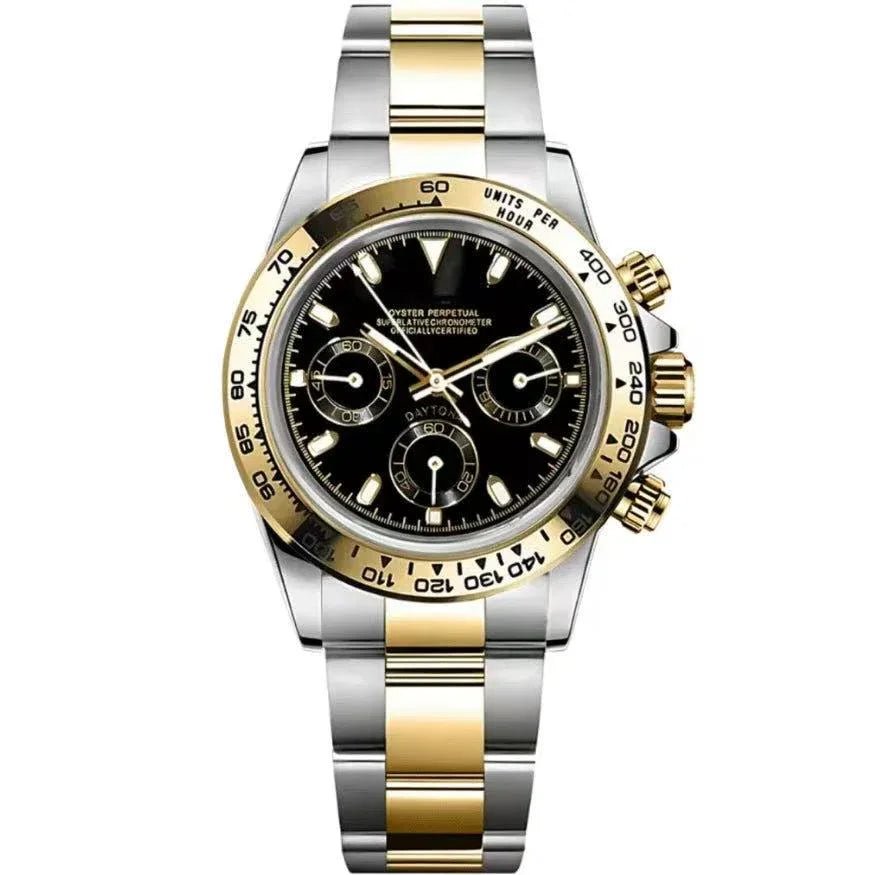SEITONA | Black Panda Two-Tone VK63 - 398.00 WATCHBRICK