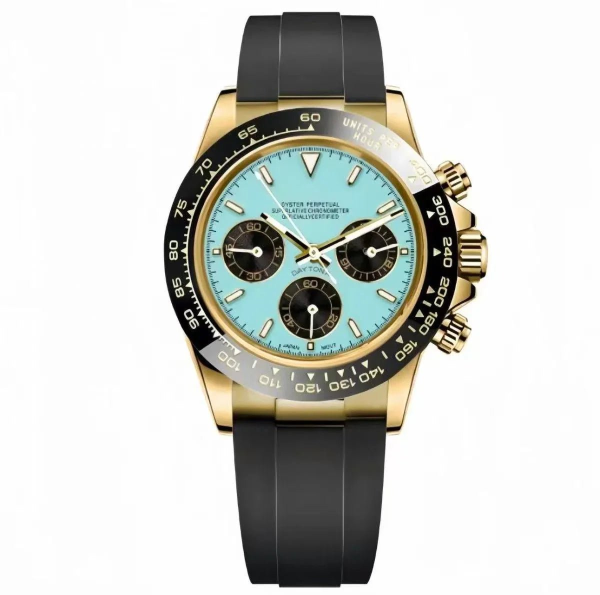 CHRONOTONA | Tiffany Blue Gold - WATCHBRICK
